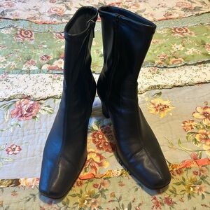 AEROSOLES Black Heeled Boots